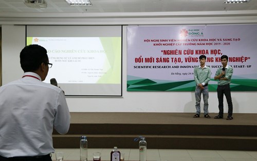 Sinh viên Đại học Đông Á nghiên cứu khoa học, tiếp cận mục tiêu khởi nghiệp