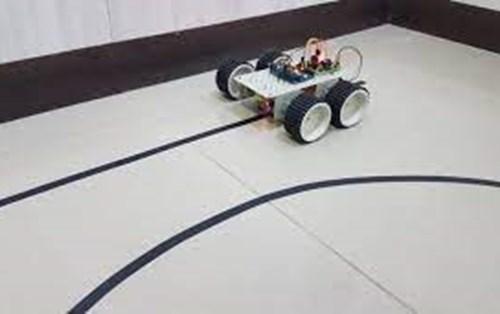 Parts  required for building Line Follower Robot