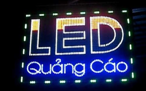 Các bước làm biển quảng cáo LED