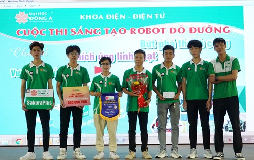 Chúc mừng các đội đoạt giải Cuộc thi robot dò đường 2022 ĐH Đông Á