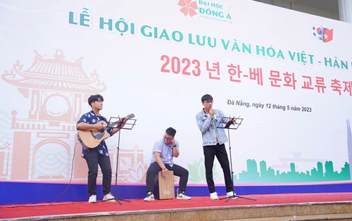 Lễ hội giao lưu văn hóa Việt – Hàn lần thứ 2, năm 2023 tại ĐH Đông Á