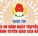 Thông báo về việc hưởng ứng Cuộc thi tìm hiểu 90 năm Ngày truyền thống ngành Tuyên giáo của Đảng