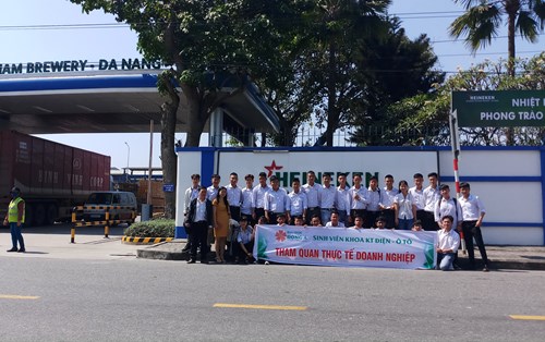 Sinh viên ĐH Đông Á tham quan kiến tập tại Công ty TNHH Nhà máy bia Heineken Đà Nẵng (P1)