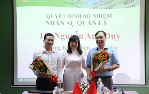 Chúc mừng thầy TS.Nguyễn Anh Duy trở thành Trưởng khoa KT Điện Điện tử - ĐH Đông Á