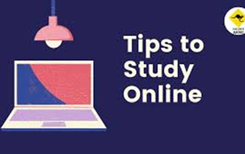 Tips when sturdying online